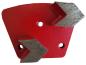 Preview: Diamant-Schleifschuh S6PF M6-Anschluss linksdrehend