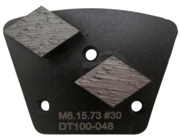 Diamant-Schleifschuh S6HCO M6-Anschluss
