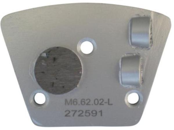 PKD-Schleifschuh S6R M6-Anschluss linksdrehend