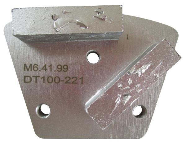 PKD-Schleifschuh S6SP M6-Anschluss PKD-Split