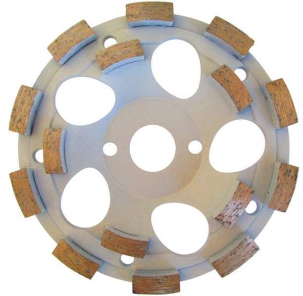 Diamant-Schleiftopf DSK Kurzzahn Universal