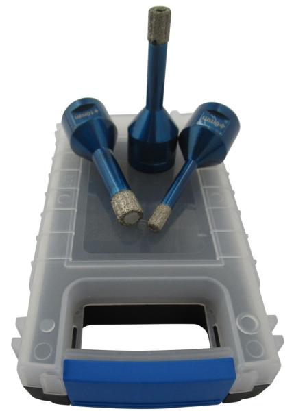 Diamant-Fliesenbohrer-Satz FBW/3 M14 Trocken 3tlg.