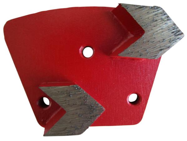 Diamant-Schleifschuh S6PF M6-Anschluss linksdrehend